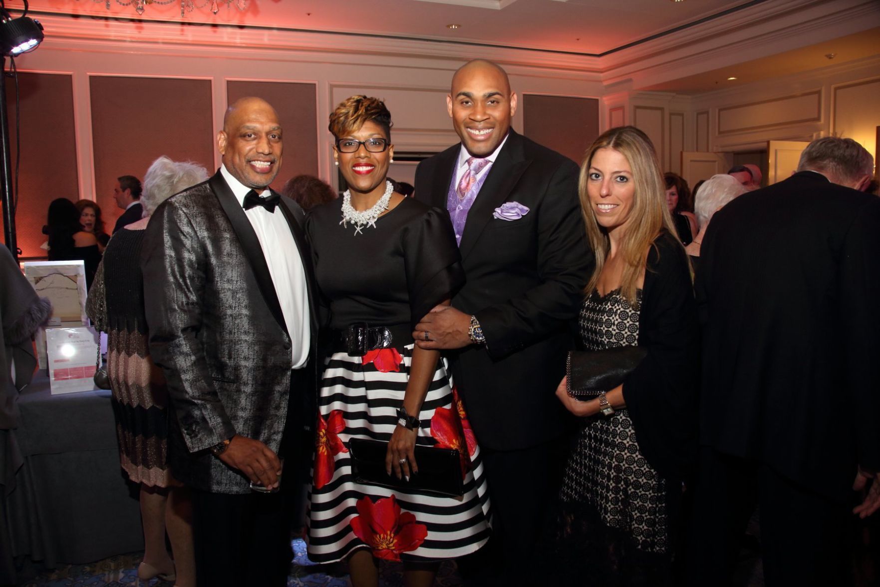Dr. Lyndon Gross, Salise and Cedric Cobb, Tracy Gellman